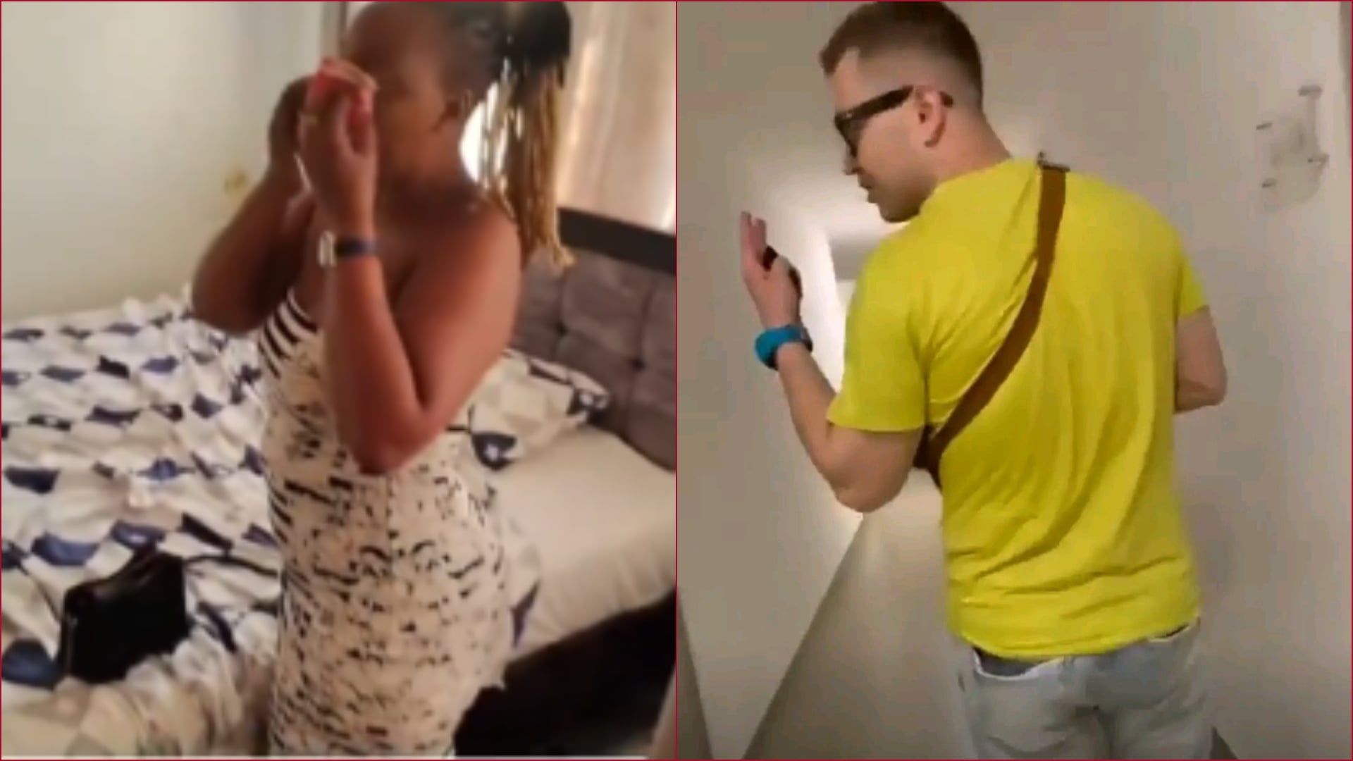 A Russian foreigner secretly filmed unsuspecting ladies who entertained his advances in public.
